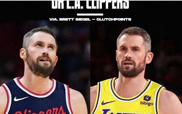 NBA传闻：凯文乐福或加盟洛杉矶快船，格局或大变